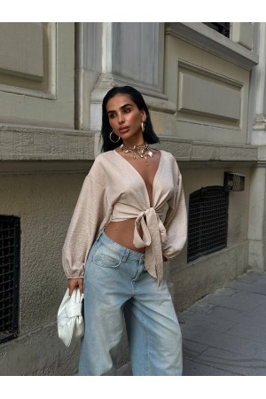 KETEN LOOK KUMAS BLUZ 188942