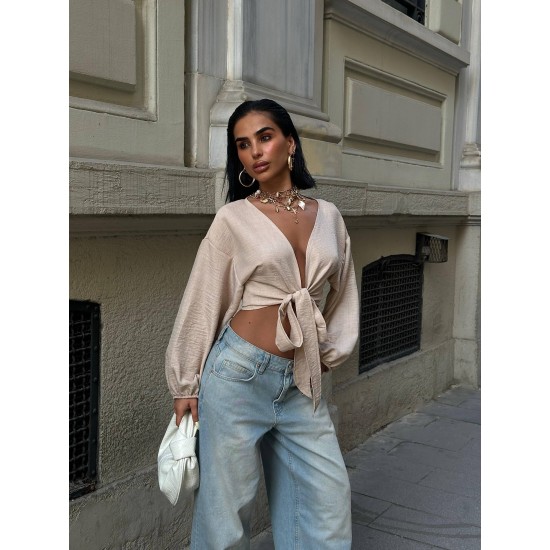 KETEN LOOK KUMAS BLUZ 188942