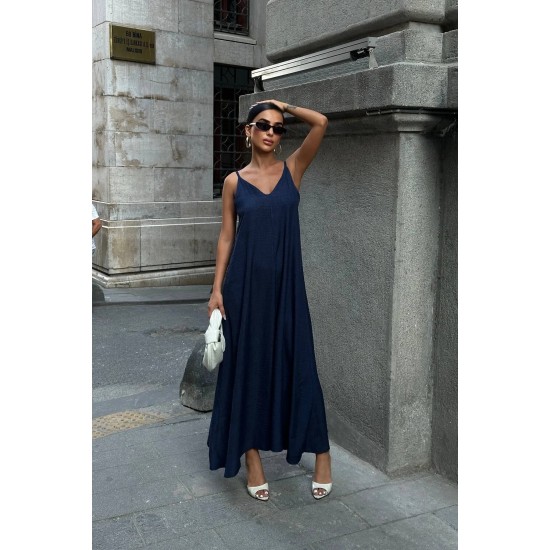 KETEN LOOK KUMAS ELBISE 188893