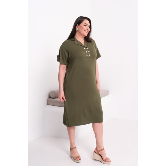 KRİSTAL KUMAŞ SİYAH ELBİSE 188257