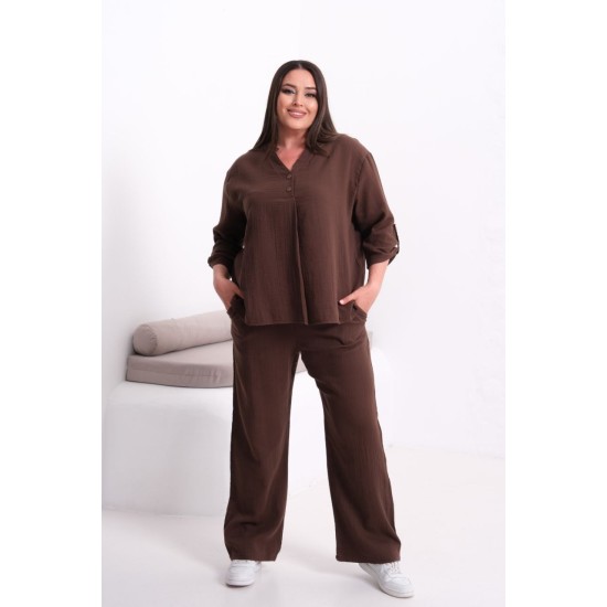 MUSLIN KUMAS PANTOLON TAKIM 190590