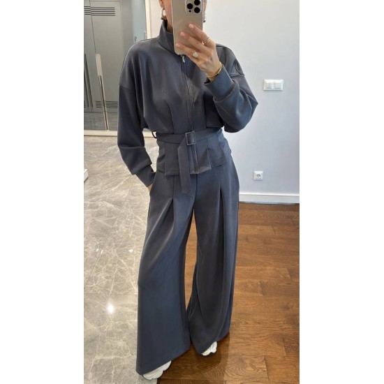 BELTED PLEATED WAIST OYSHO STYLE SET 191453