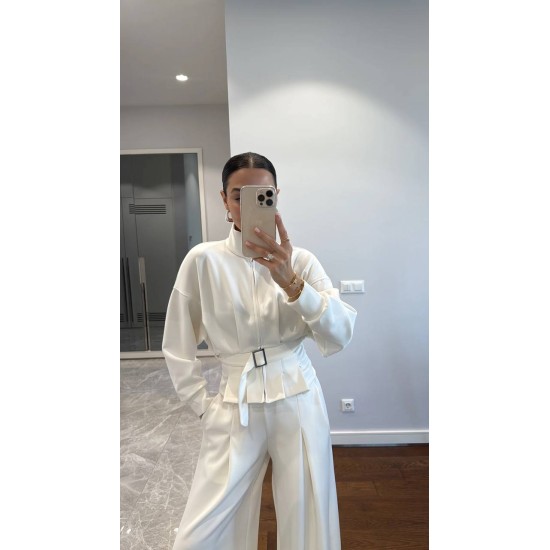 BELTED PLEATED WAIST OYSHO STYLE SET 191454