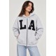 LA BASKILI 3 IPLIK SARDONLU FERMUARLI SWEAT 191605