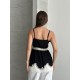 ONDEN BAGLAMALI DANTEL BLUZ 190938