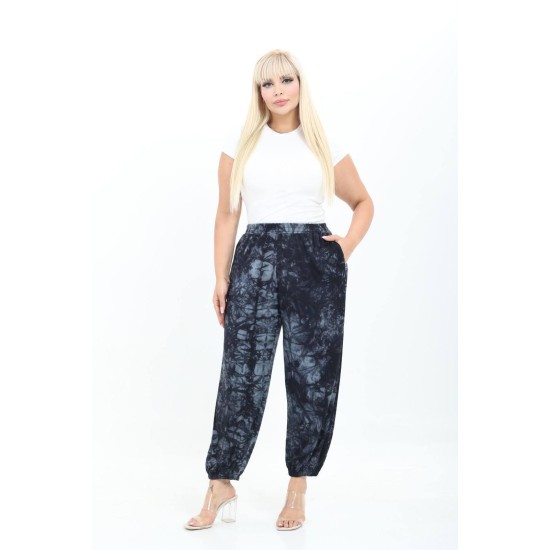 ÖRME STRETCH VISCOSE FABRIC SHALWAR PANTS 190987