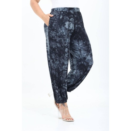 ÖRME STRETCH VISCOSE FABRIC SHALWAR PANTS 190987