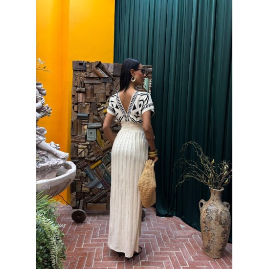 ORME MAXI ELBISE 190411