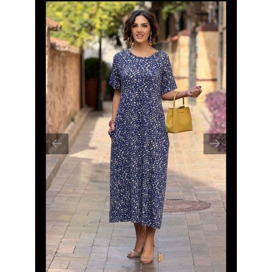 KNIT VISCOSE DRESS 188765