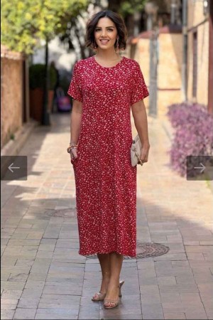 KNIT VISCOSE DRESS 188766