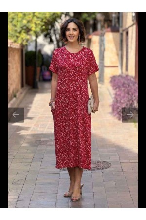 ÖRME VISKON ELBISE 188766