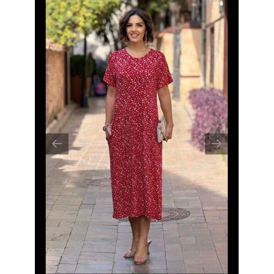 KNIT VISCOSE DRESS 188766