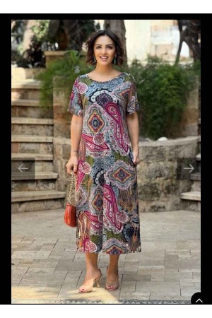 ÖRME VISKON ELBISE 188770