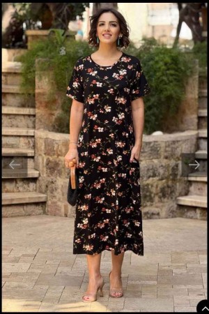 KNIT VISCOSE DRESS 188771