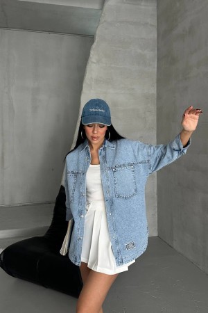 OVERSIZE DENIM CEKET 191636