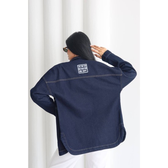 OVERSIZE DENIM CEKET 191637