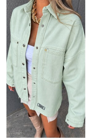 OVERSIZE DENIM CEKET 191638