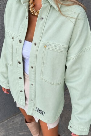 OVERSIZE DENIM CEKET 191638