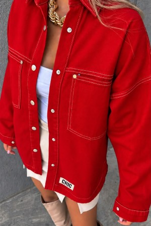 OVERSIZE DENIM CEKET 191639