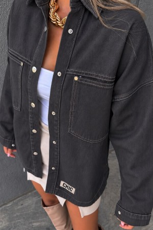 OVERSIZE DENIM CEKET 191640