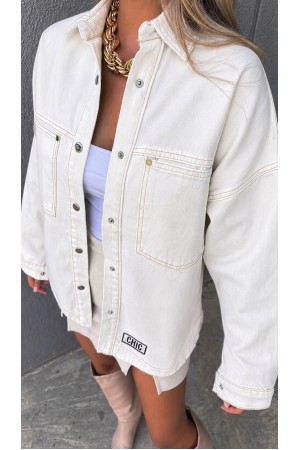 OVERSIZE DENIM CEKET 191641