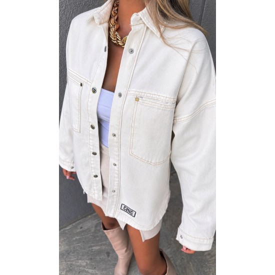 OVERSIZE DENIM CEKET 191641