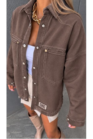 OVERSIZE DENIM CEKET 191643