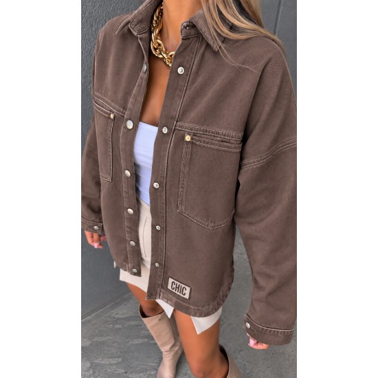 OVERSIZE DENIM CEKET 191643