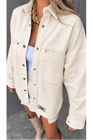 OVERSIZE DENIM CEKET 191644