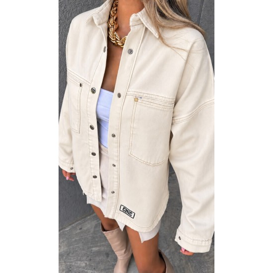 OVERSIZE DENIM CEKET 191644