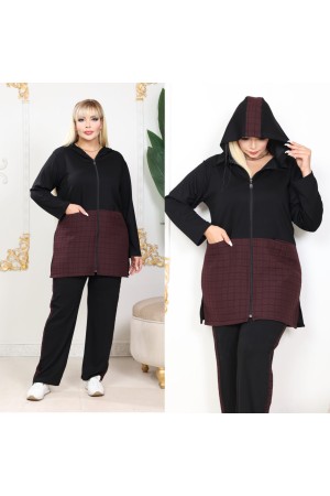 OYSHO AND QUILTED FABRIC TWO-PIECE SET 191941