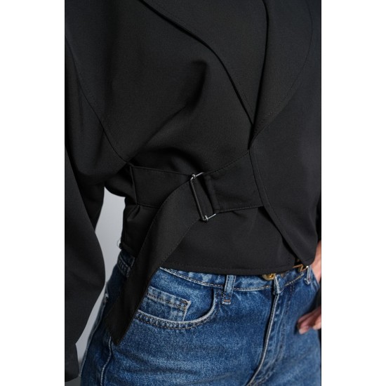 PALERMO FABRIC BELT DETAIL JACKET 192314