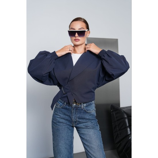 PALERMO FABRIC BELT DETAIL JACKET 192315