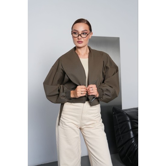 PALERMO FABRIC BELT DETAIL JACKET 192316