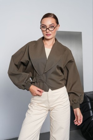 PALERMO FABRIC BELT DETAIL JACKET 192316