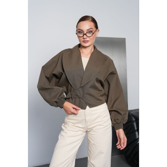PALERMO FABRIC BELT DETAIL JACKET 192316