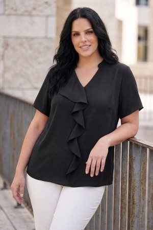 JESİCA KREP KUMAŞ BLUZ 188283