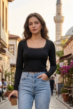 RİBANA KUMAŞ BLUZ 191060
