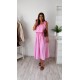 POPLIN FABRIC DRESS 190385