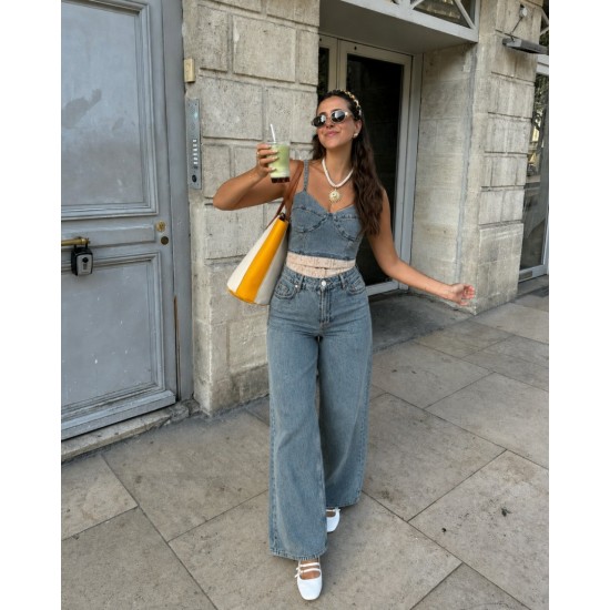 DENIM PANTOLON TAKIM 190413