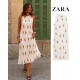 PLEATED TEXTURED MAXI DRESS 190422