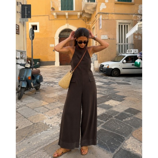 RELAXED FIT JUMPSUIT 190429