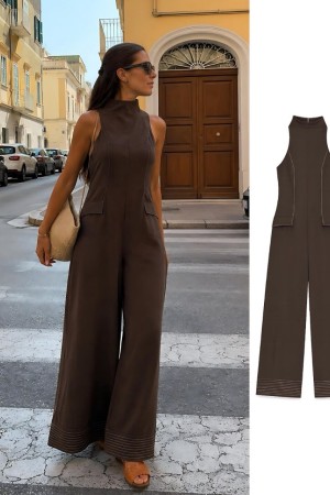 RELAXED FIT JUMPSUIT 190429