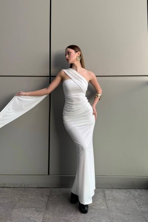 SANDY KUMAS SALLI ABİYE ELBİSE 189166