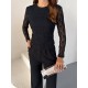 DANTEL DOKULU FIT BLUZ 191337