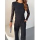 DANTEL DOKULU FIT BLUZ 191337