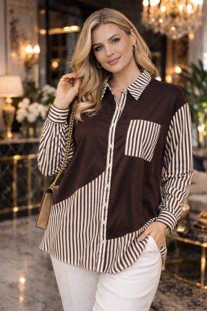 KRISTAL VE DOKUMA KUMAS GOMLEK 188403