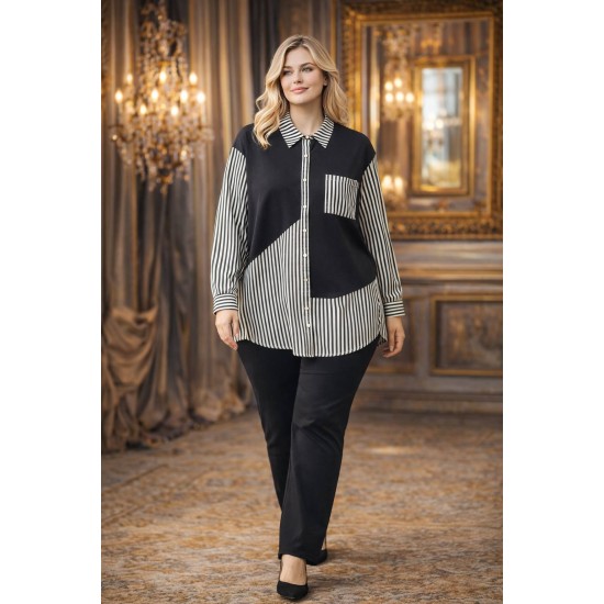 KRISTAL VE DOKUMA KUMAS GOMLEK 188401