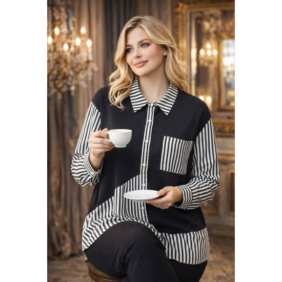 KRISTAL VE DOKUMA KUMAS GOMLEK 188401