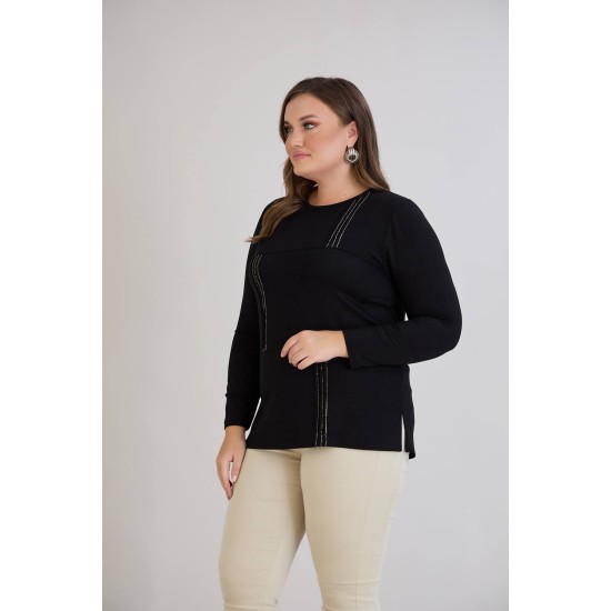 KRİSTAL KUMAŞ BLUZ 188419